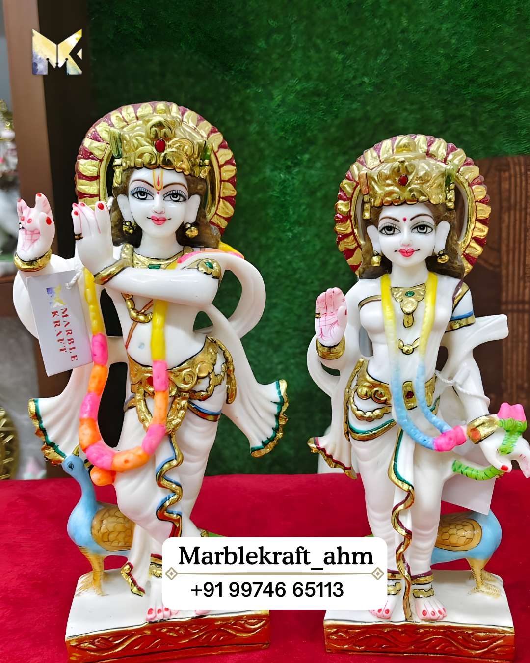 Radha Krishna 12 Marble Dust 001