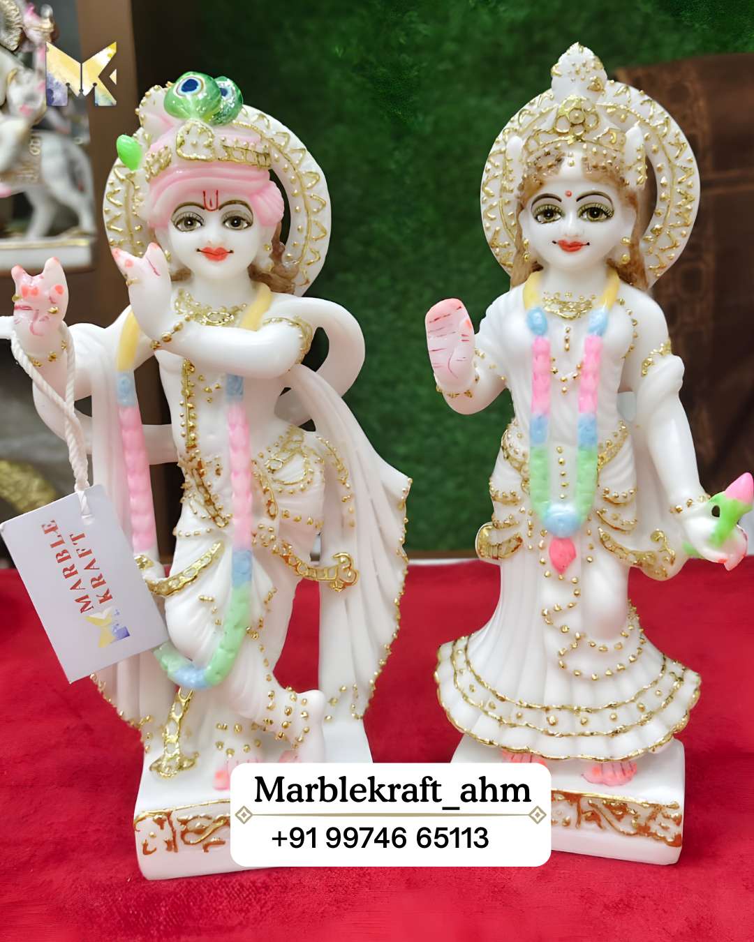 Radha Krishna 12 Marble Dust 002