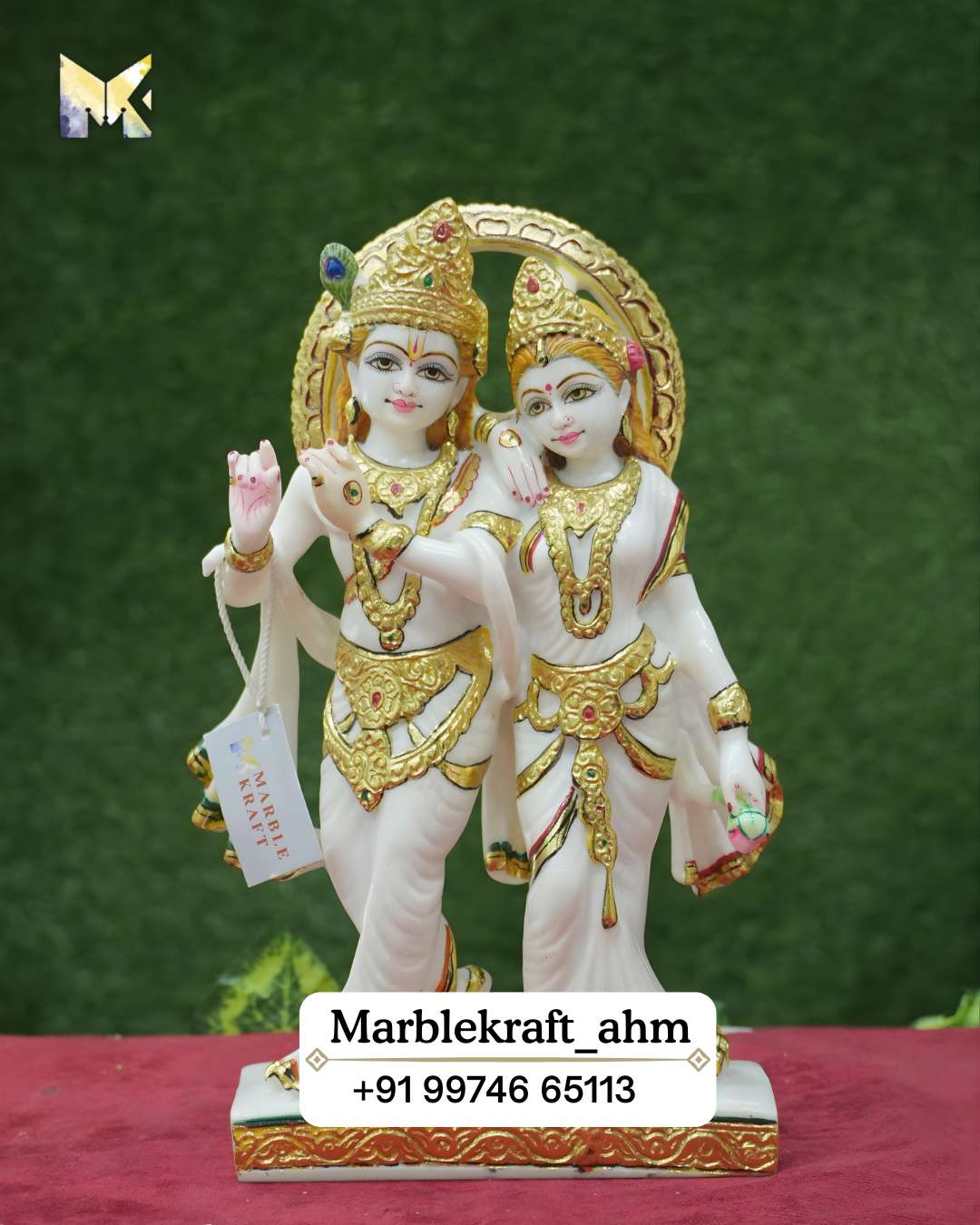 Radha Krishna 12 Marble Dust 005