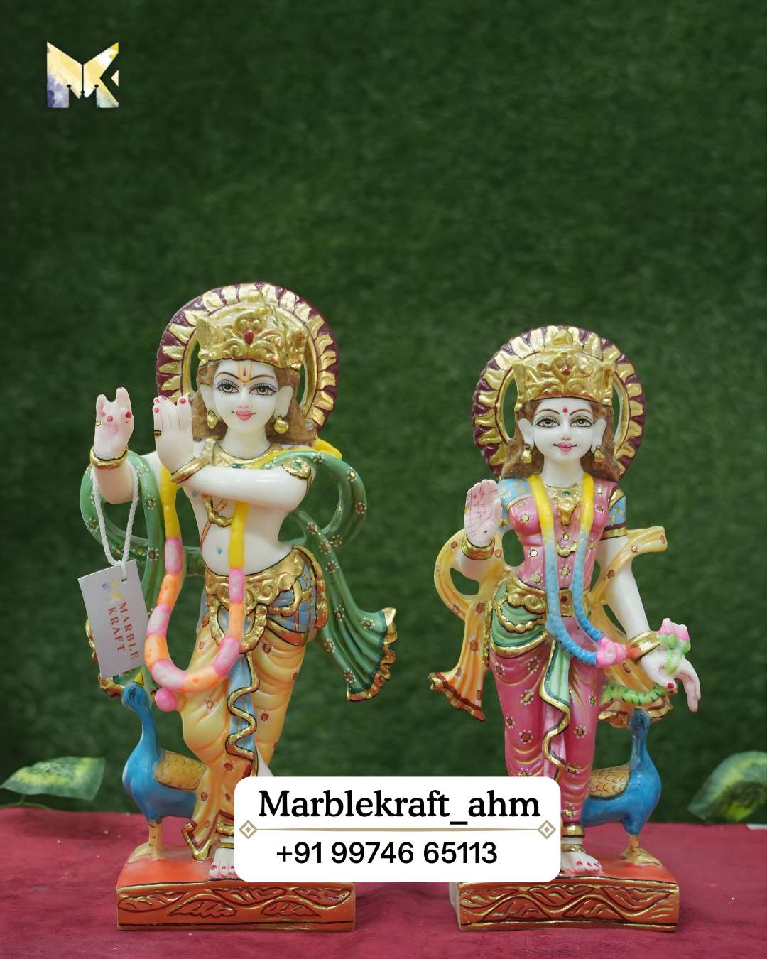 Radha Krishna 12 Marble Dust 006