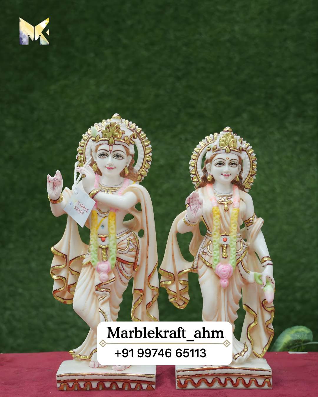 Radha Krishna 12 Marble Dust 007