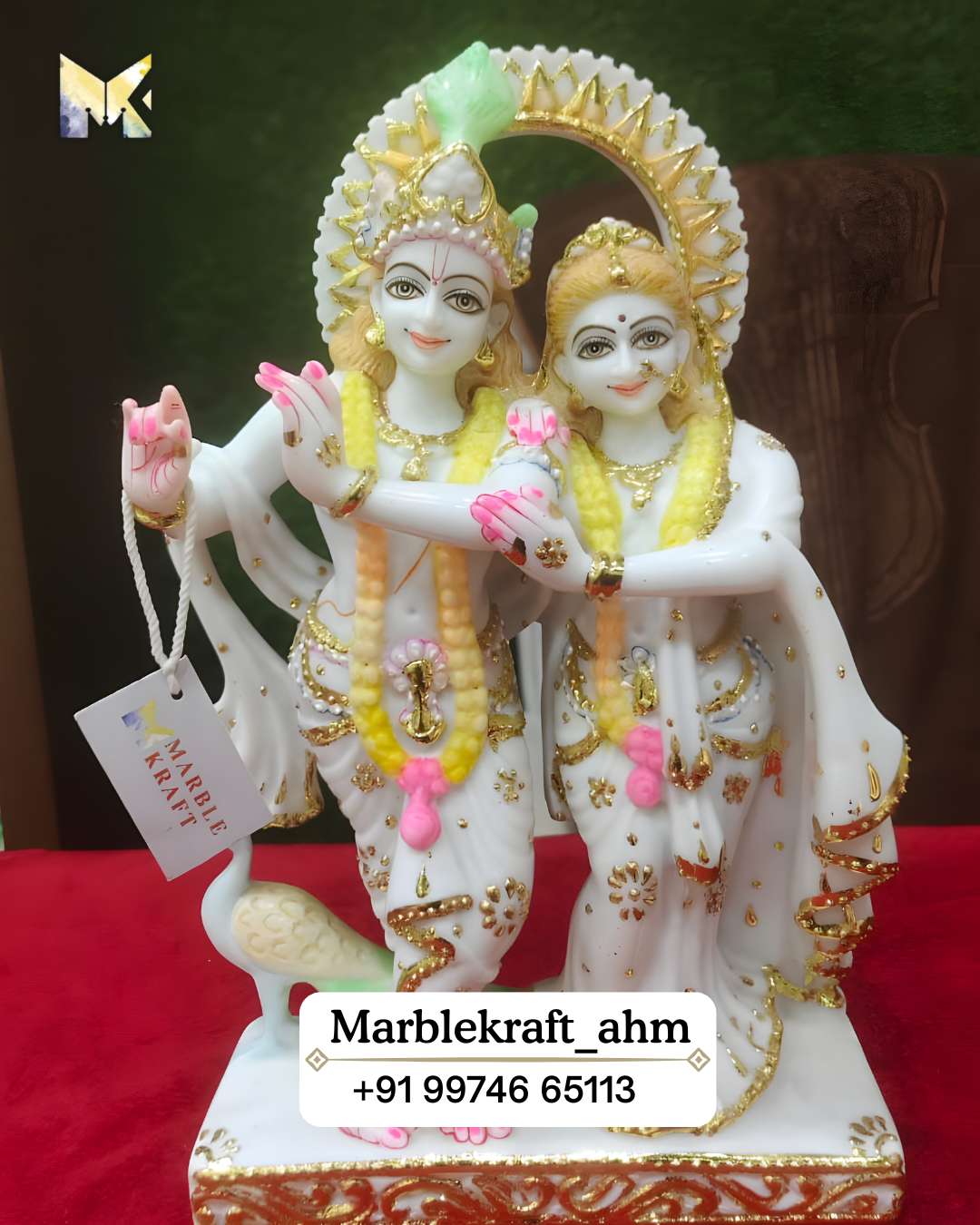 Radha Krishna 12 Marble Dust 008