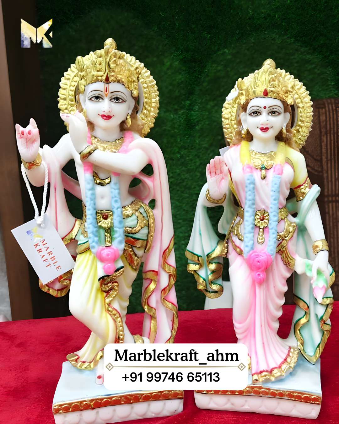 Radha Krishna 12 Marble Dust 010