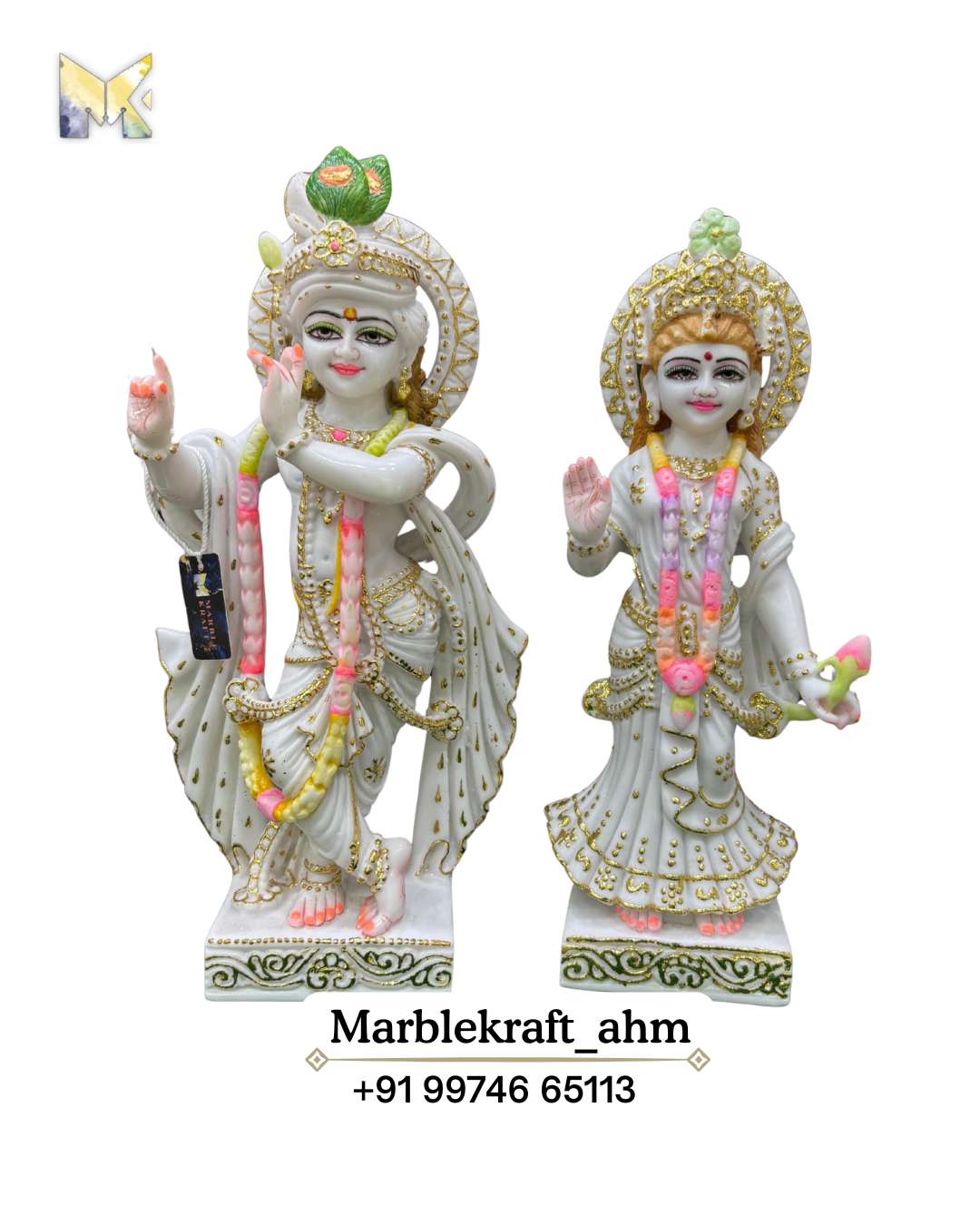 Radha Krishna 15 Marble Dust 002