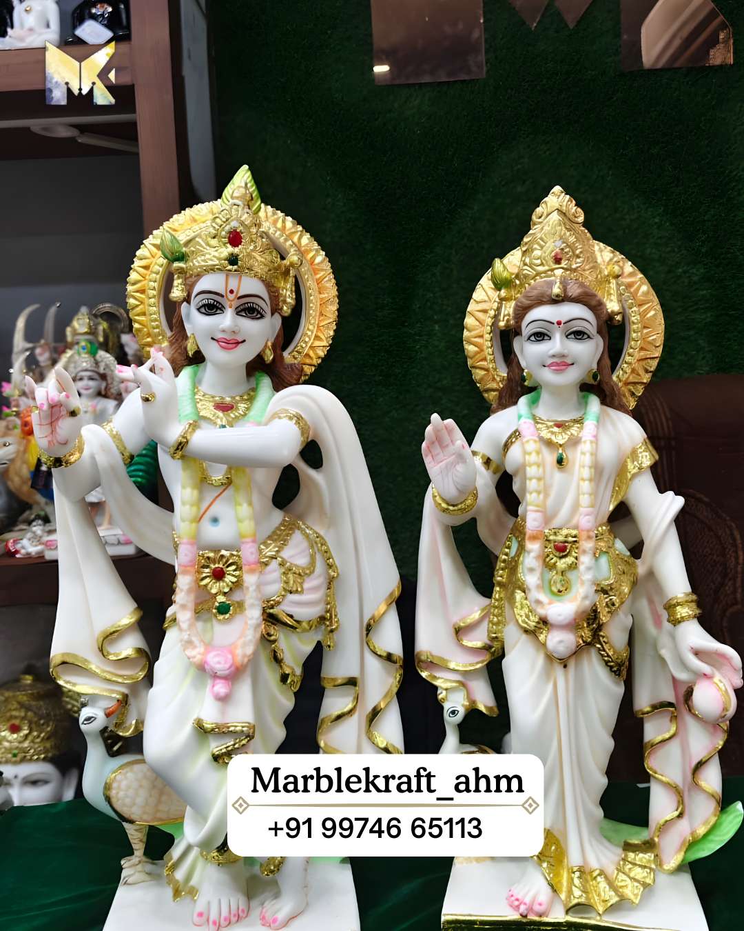 Radha Krishna 18 Marble Dust 001