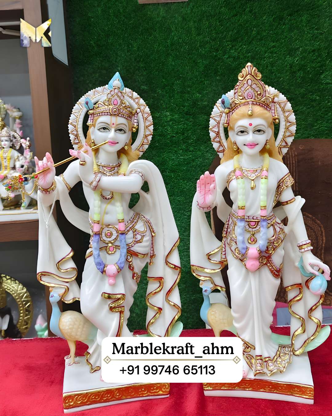 Radha Krishna 18 Marble Dust 002