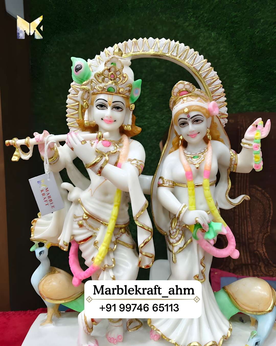 Radha Krishna 18 Marble Dust 005