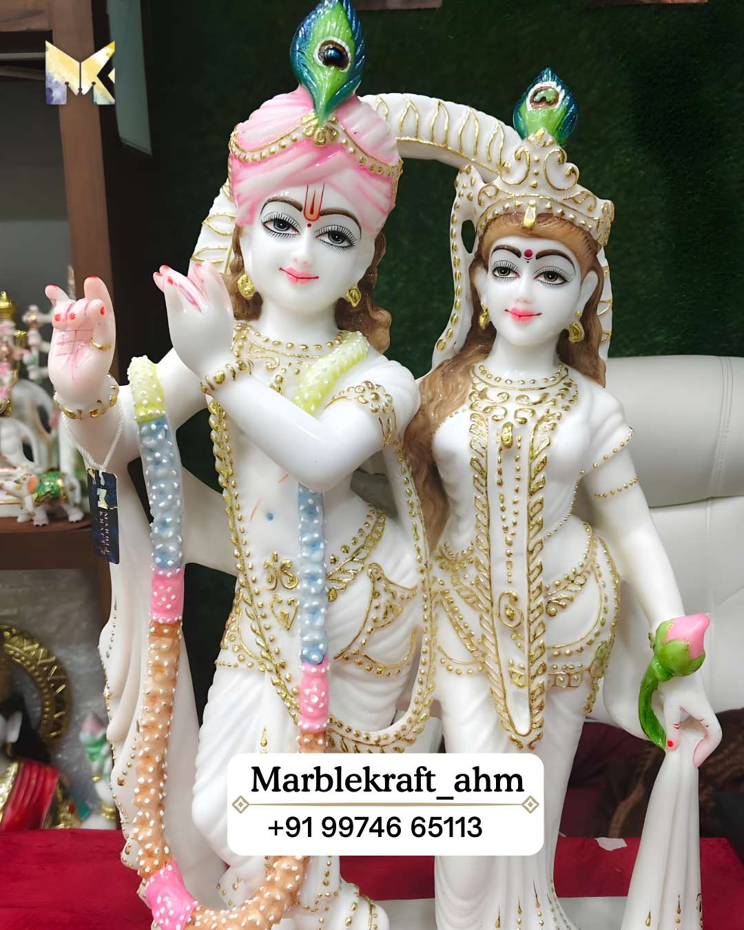 Radha Krishna 24 Marble Dust 003