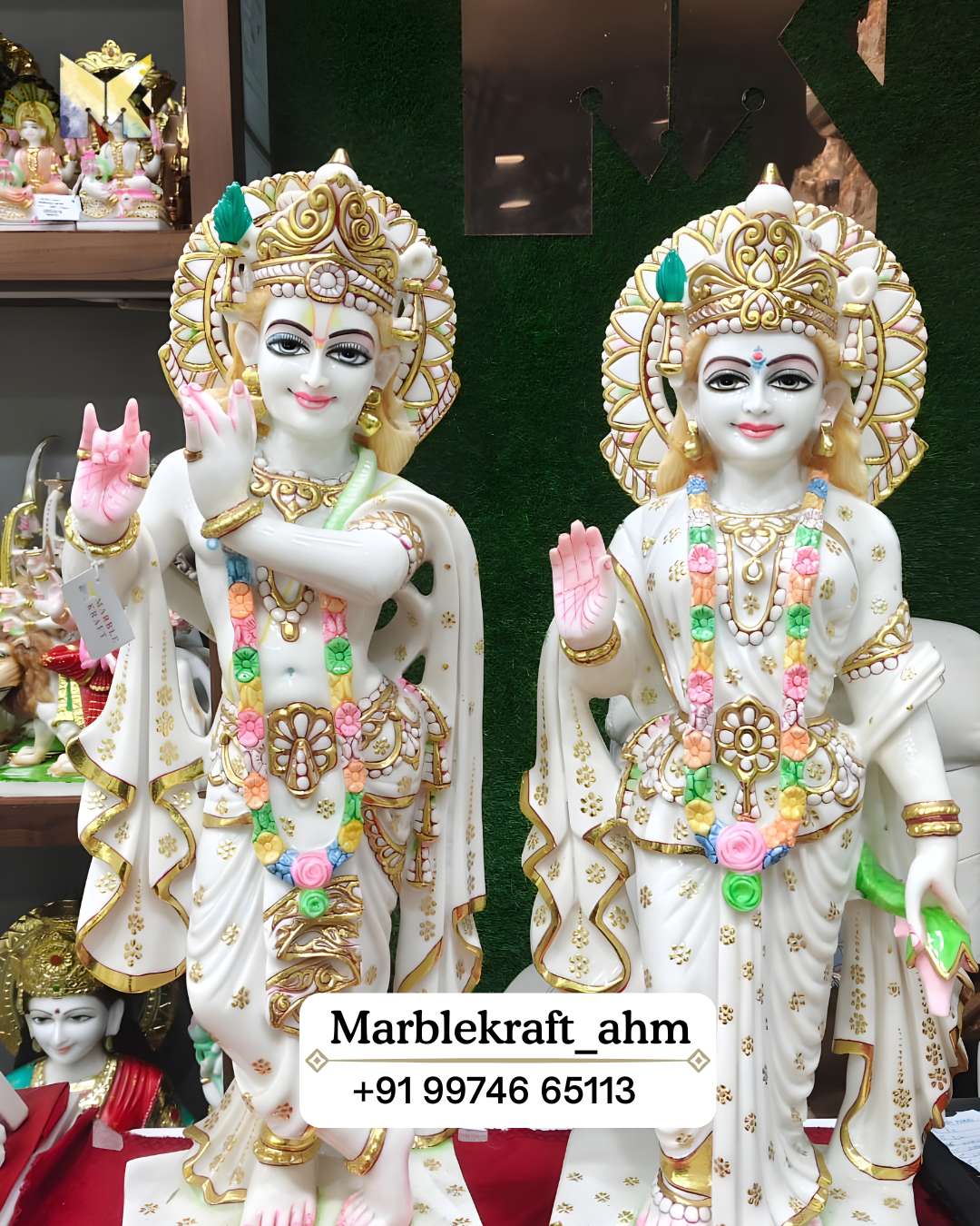 Radha Krishna 30 Marble Dust 001