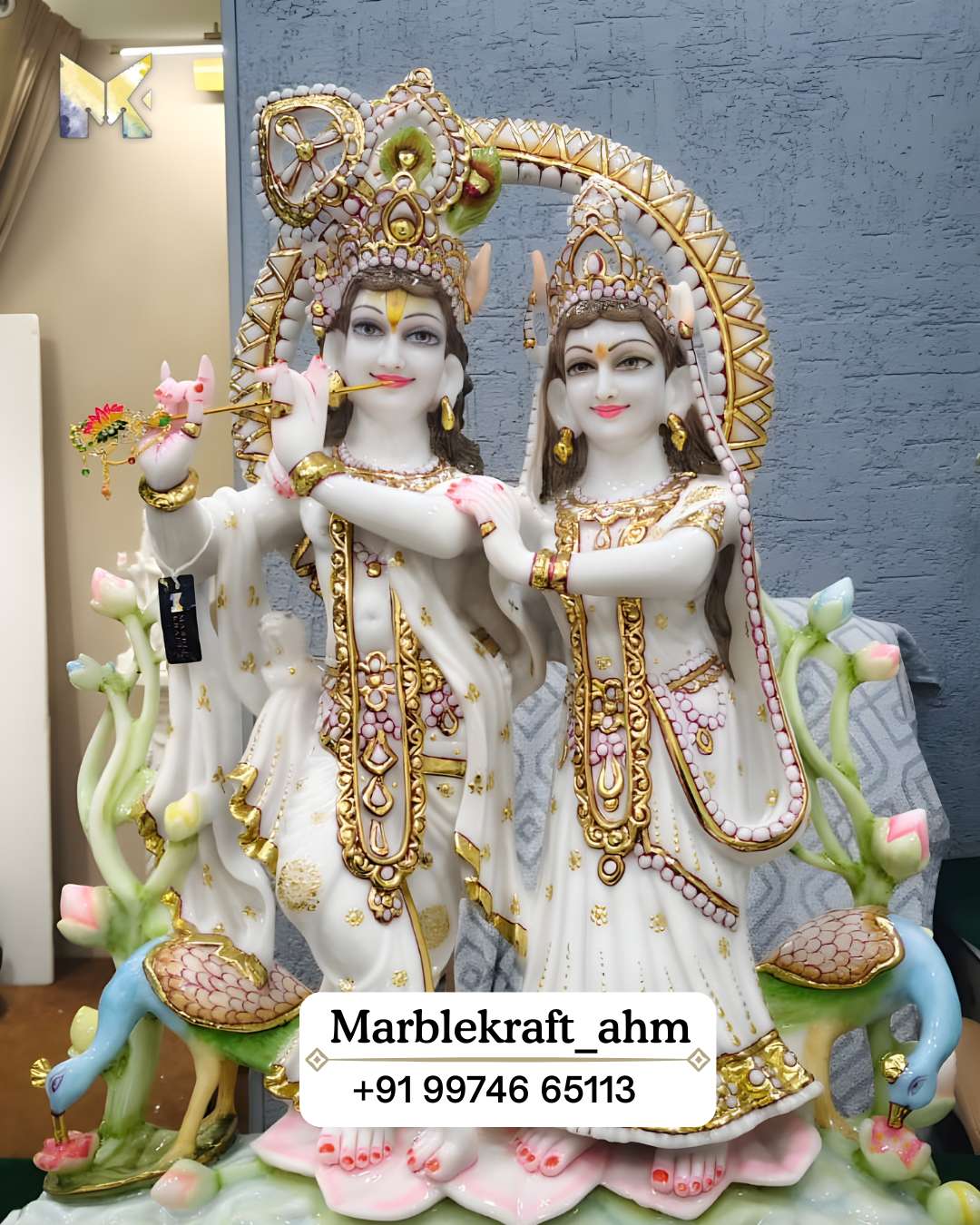 Radha Krishna 30 Marble Dust 002