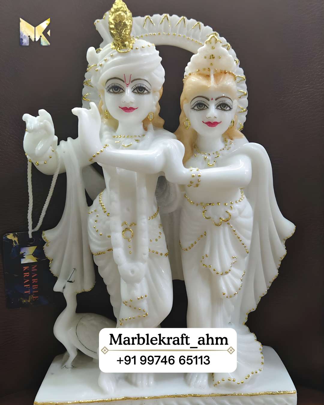 Radha Krishna 9 Marble 001
