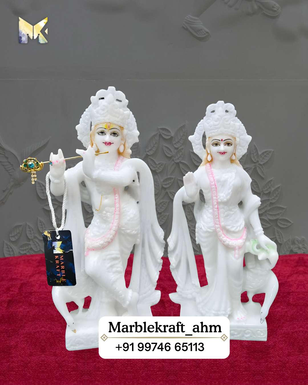 Radha Krishna 9 Marble 002