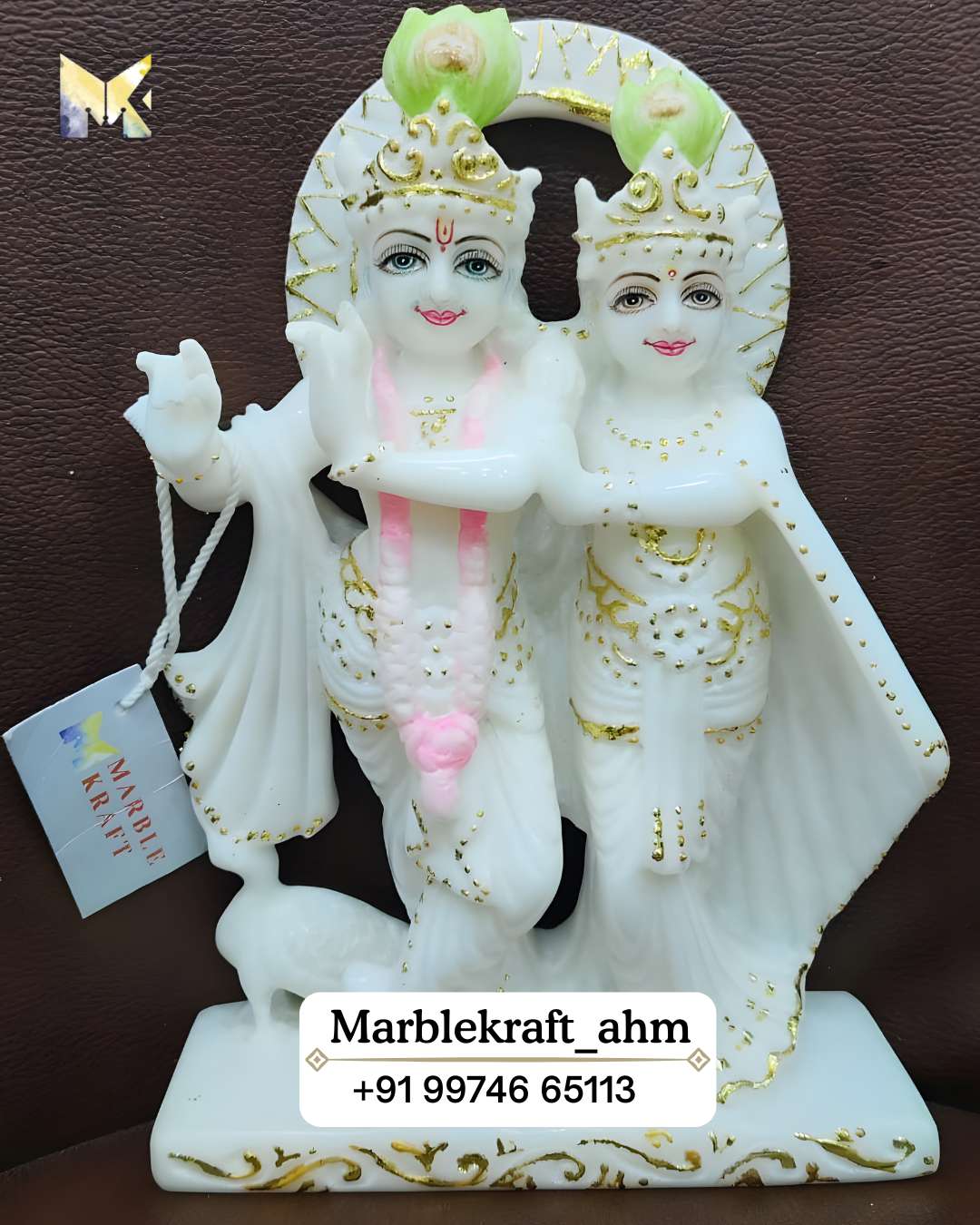 Radha Krishna 9 Marble 003