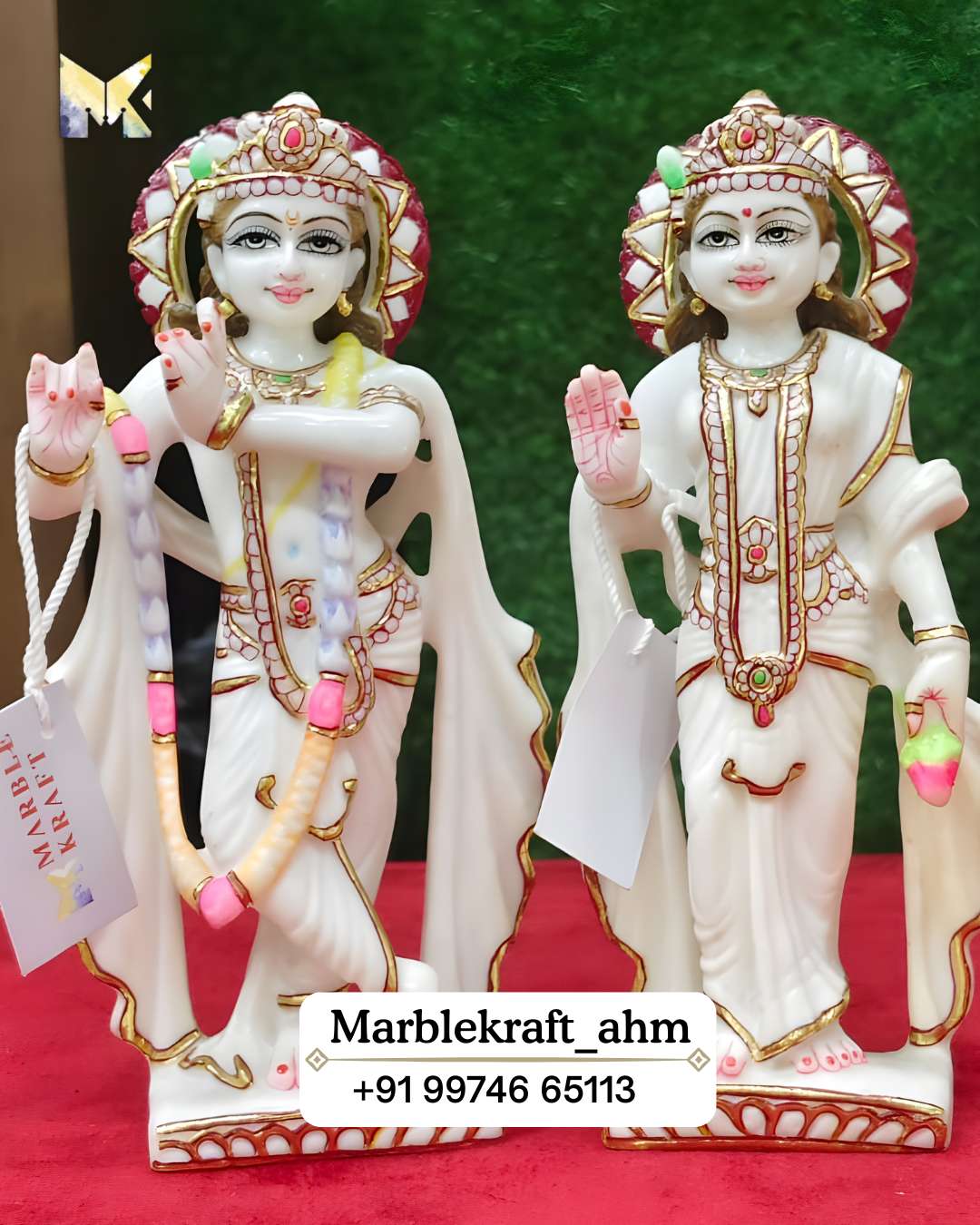 Radha Krishna 9 Marble Dust 001
