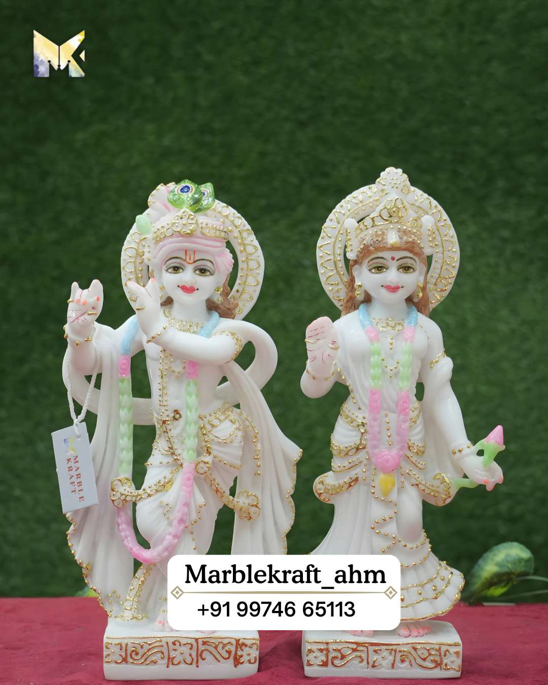 Radha Krishna 9 Marble Dust 006