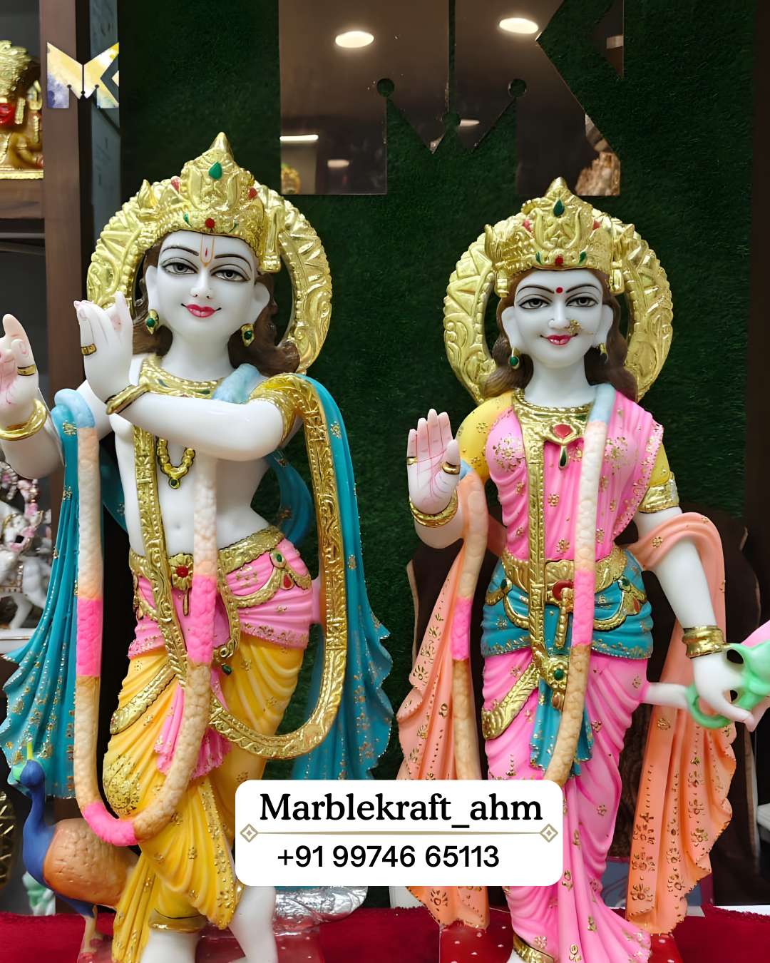 Radha krishna 27 Marble Dust 002