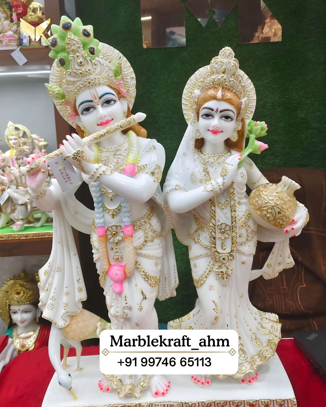 Radha krishna 27 Marble Dust 003