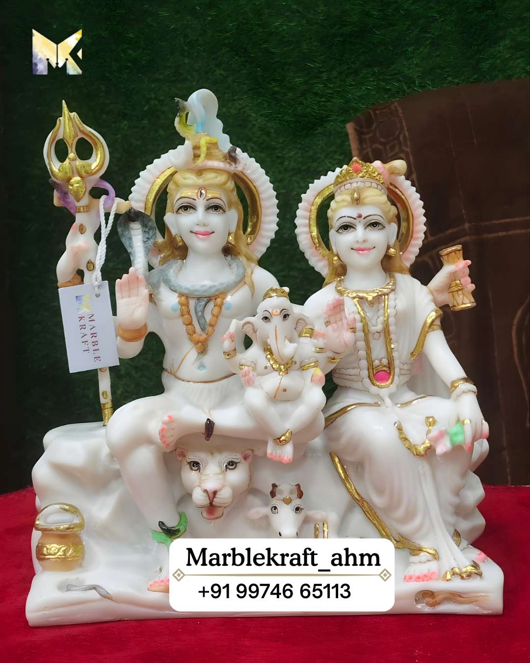 Shiv Parivaar 12 Marble Dust 002