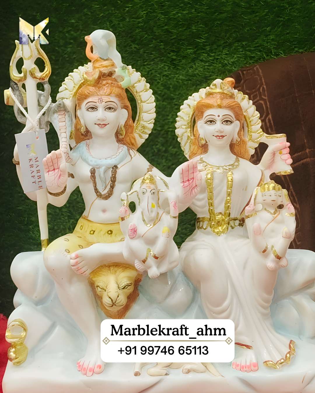 Shiv Parivaar 12 Marble Dust 006