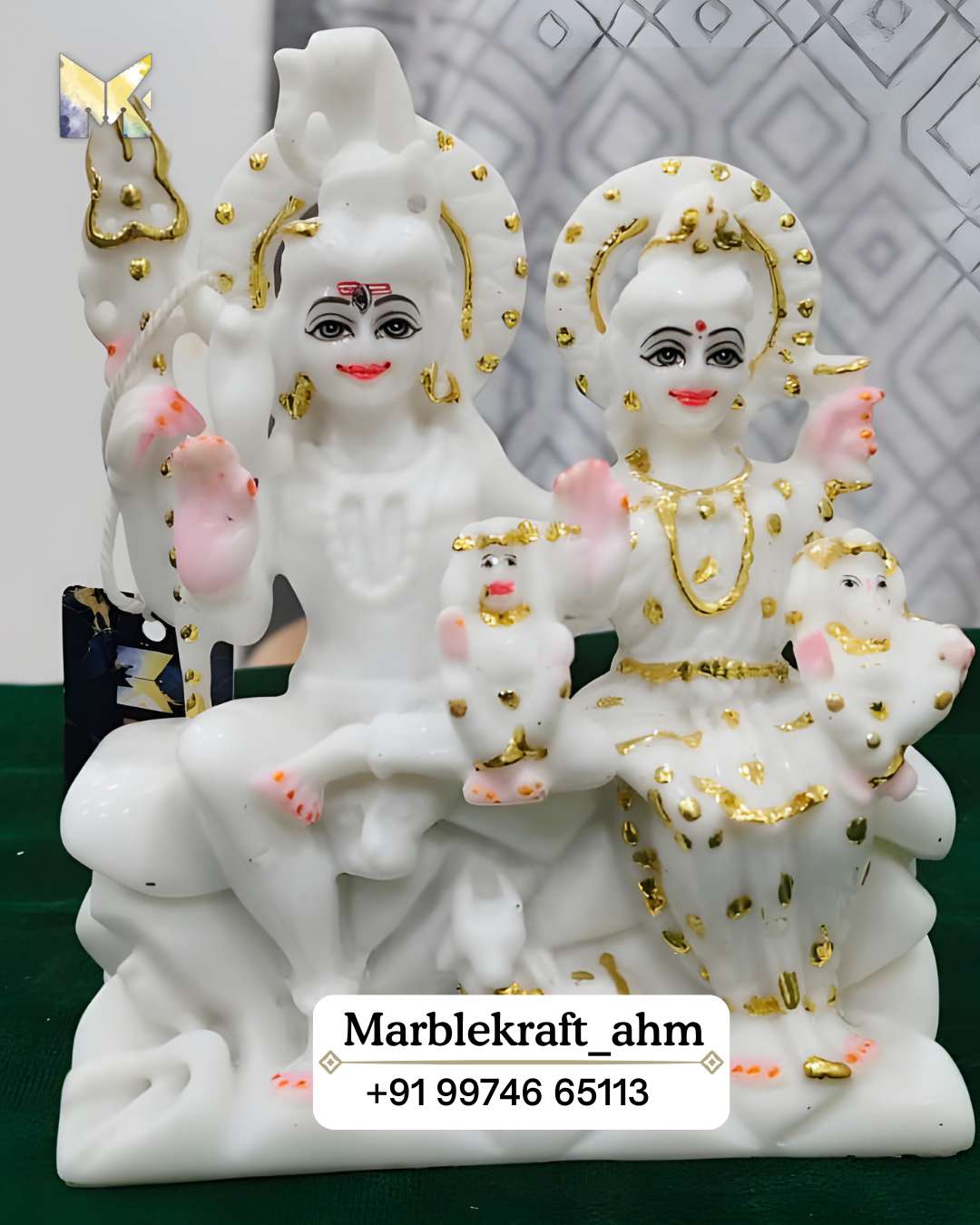 Shiv Parivaar 7 Marble Dust