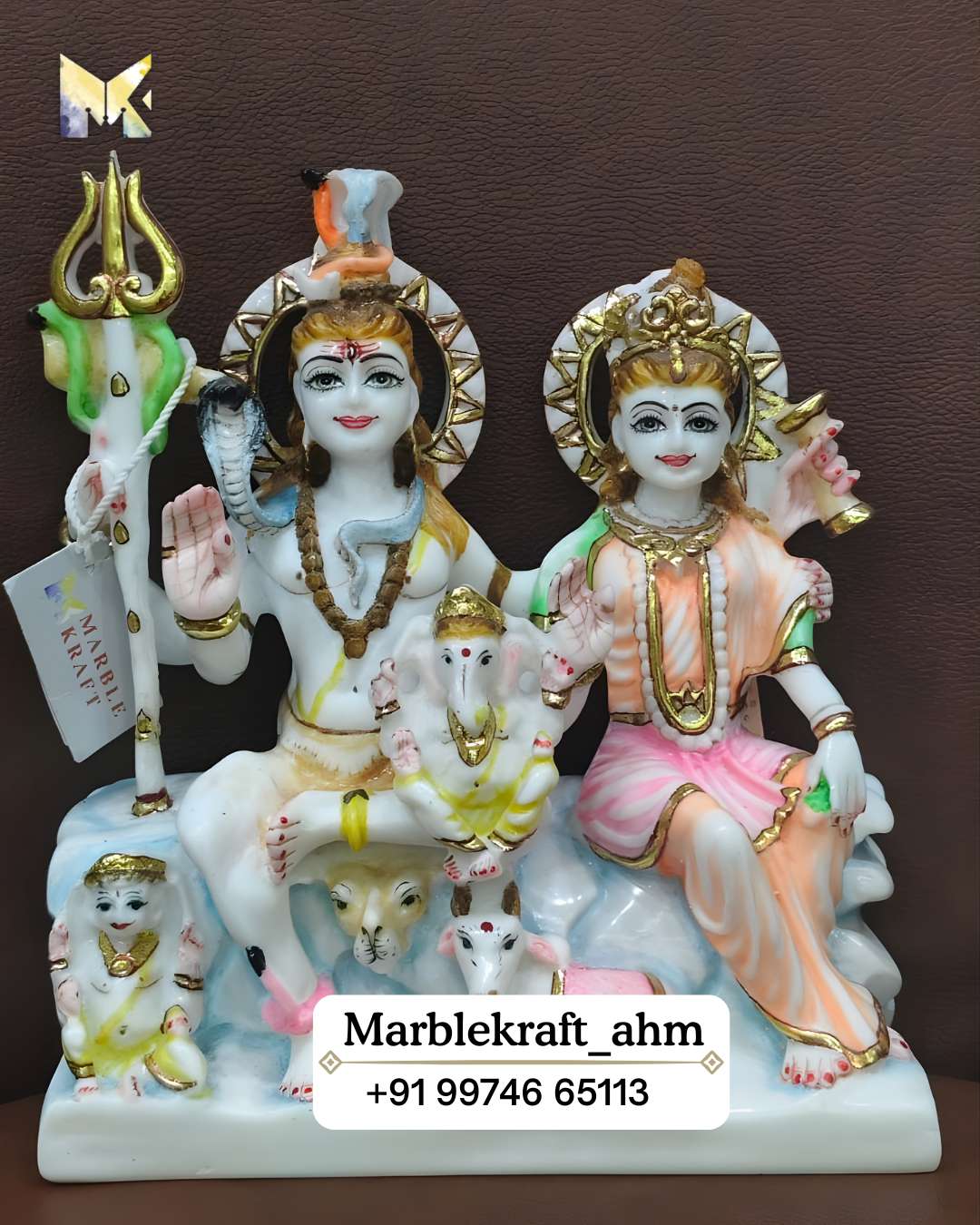Shiv Parivaar 9 Marble Dust 002