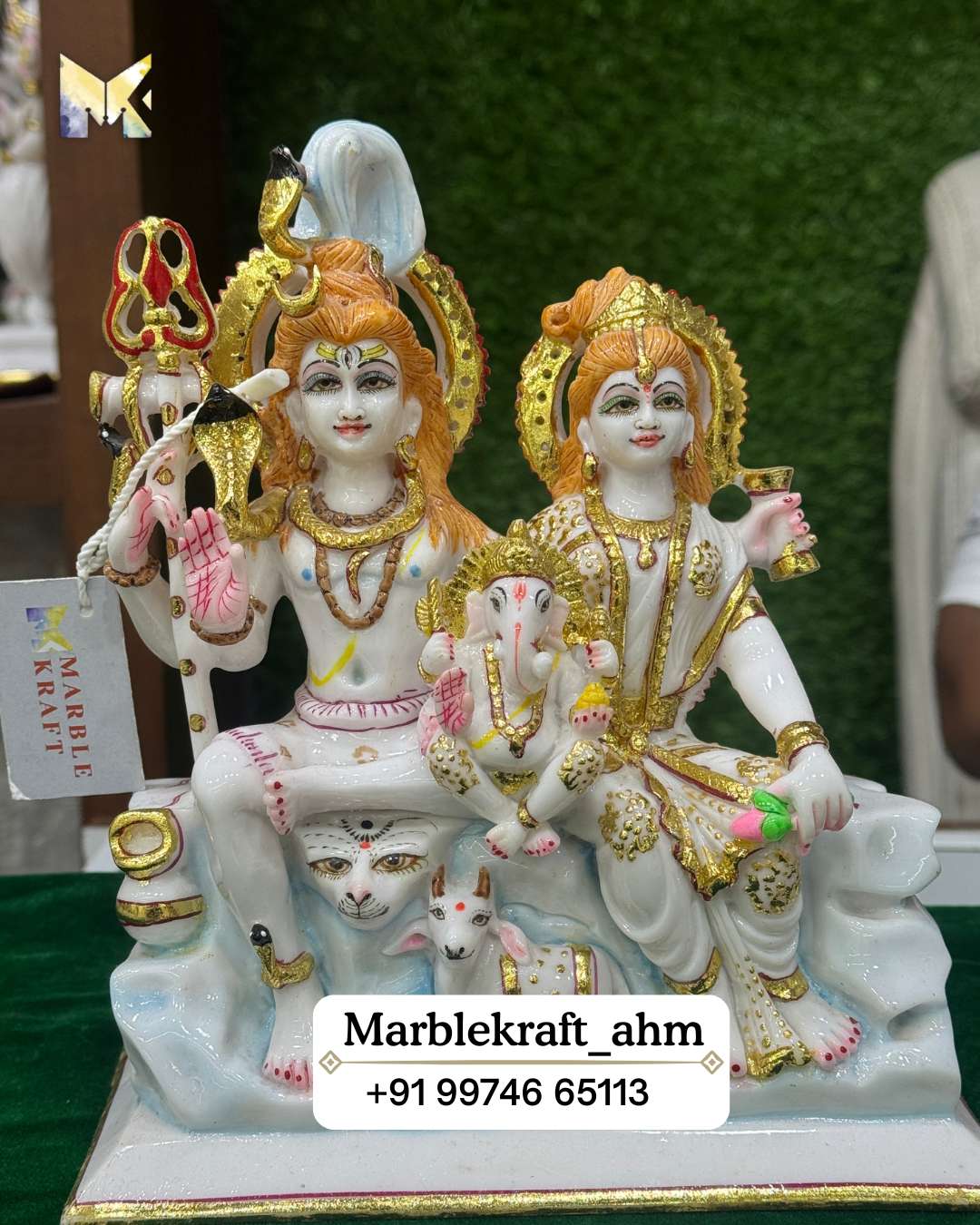 Shiv Parivaar 9 Marble Dust 004