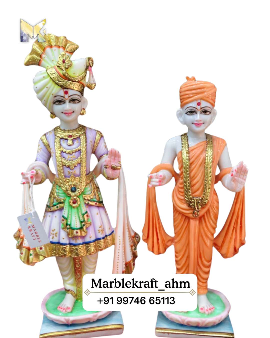 Swaminarayan Bhagwan 18 Marble Dust 001