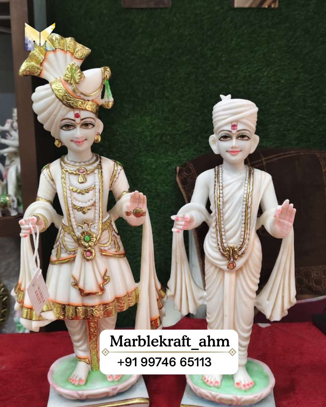 Swaminarayan Bhagwan 18 Marble Dust 002