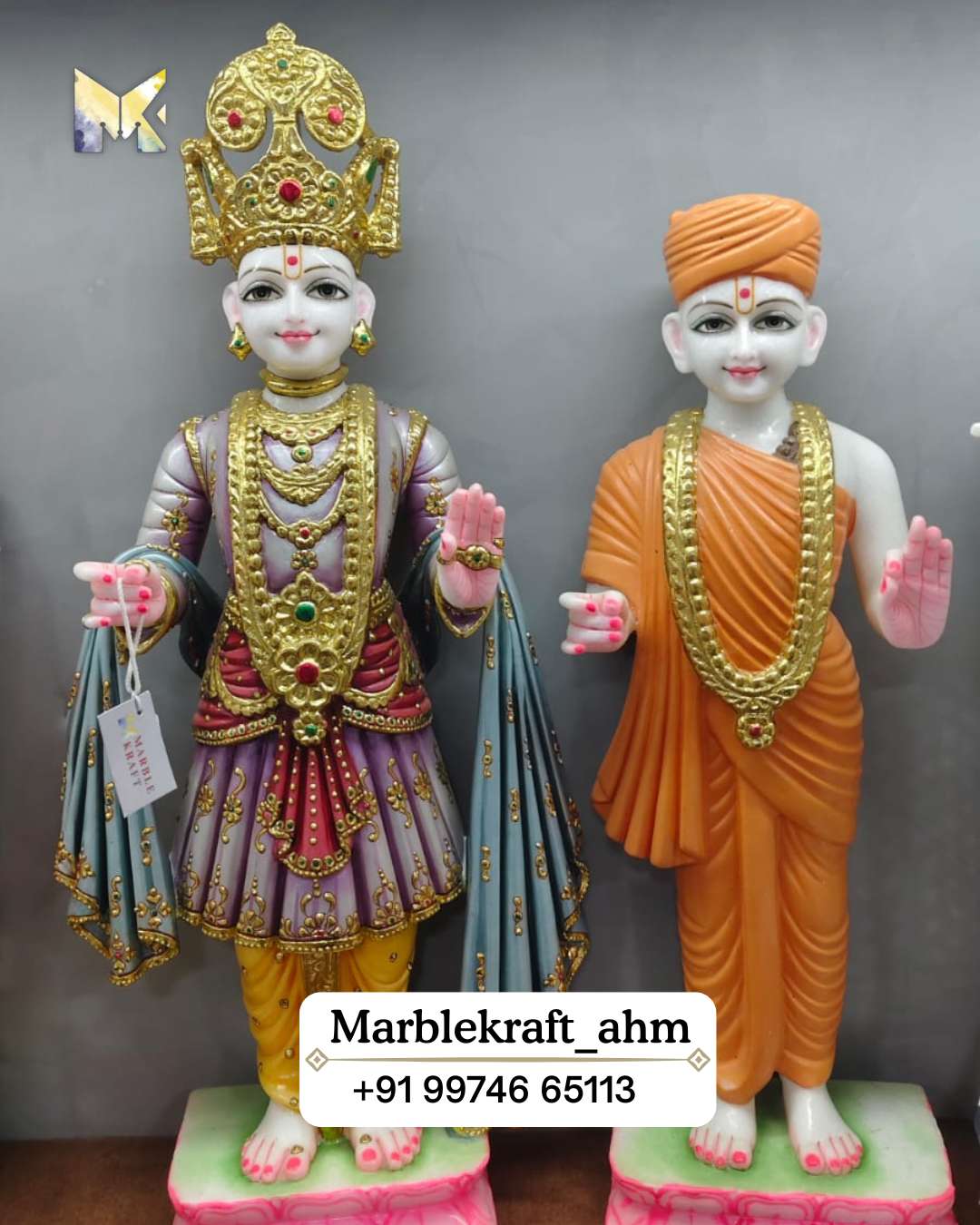 Swaminarayan Bhagwan 24 Marble