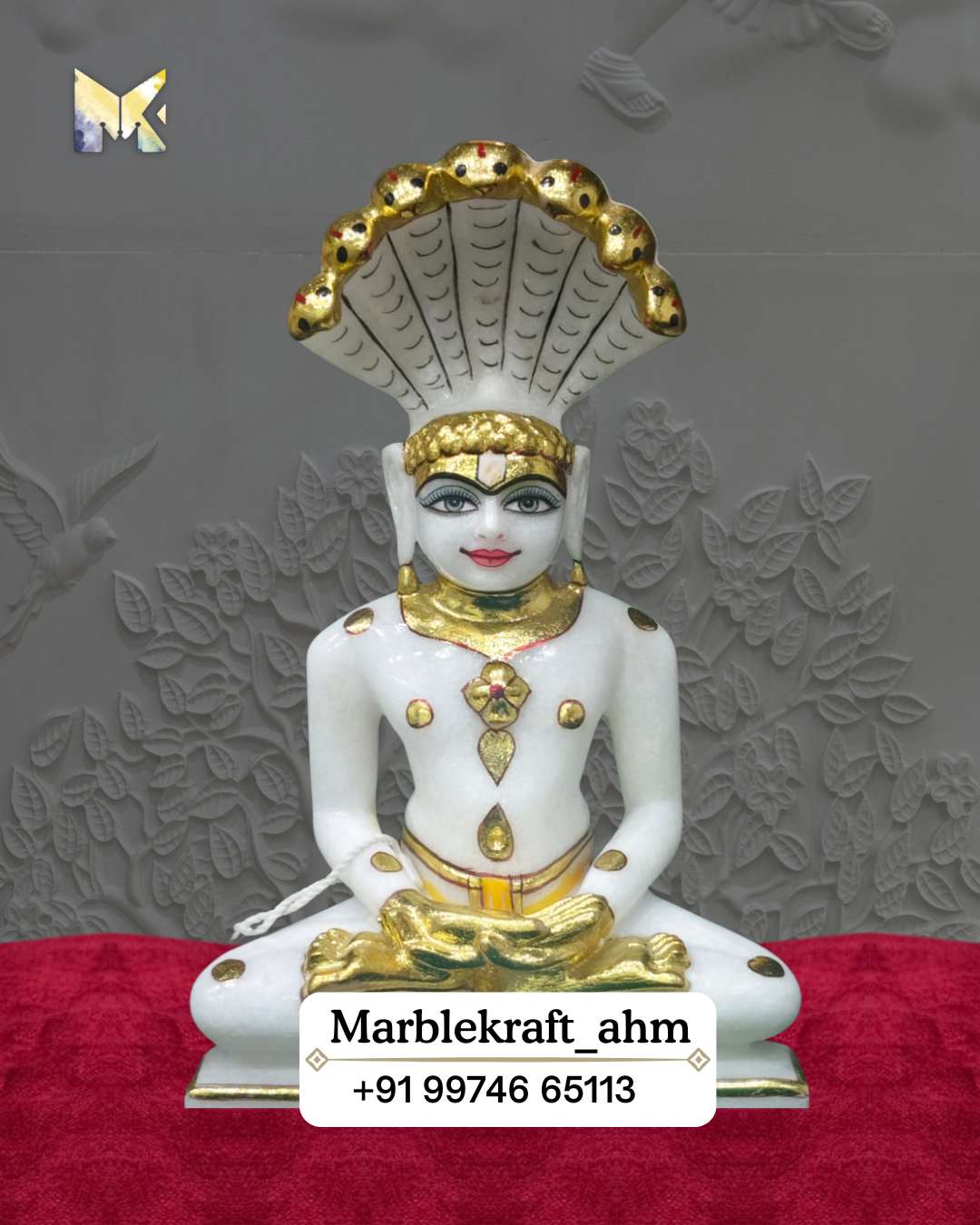 parshwanath Bhagwan 9 Marble 003