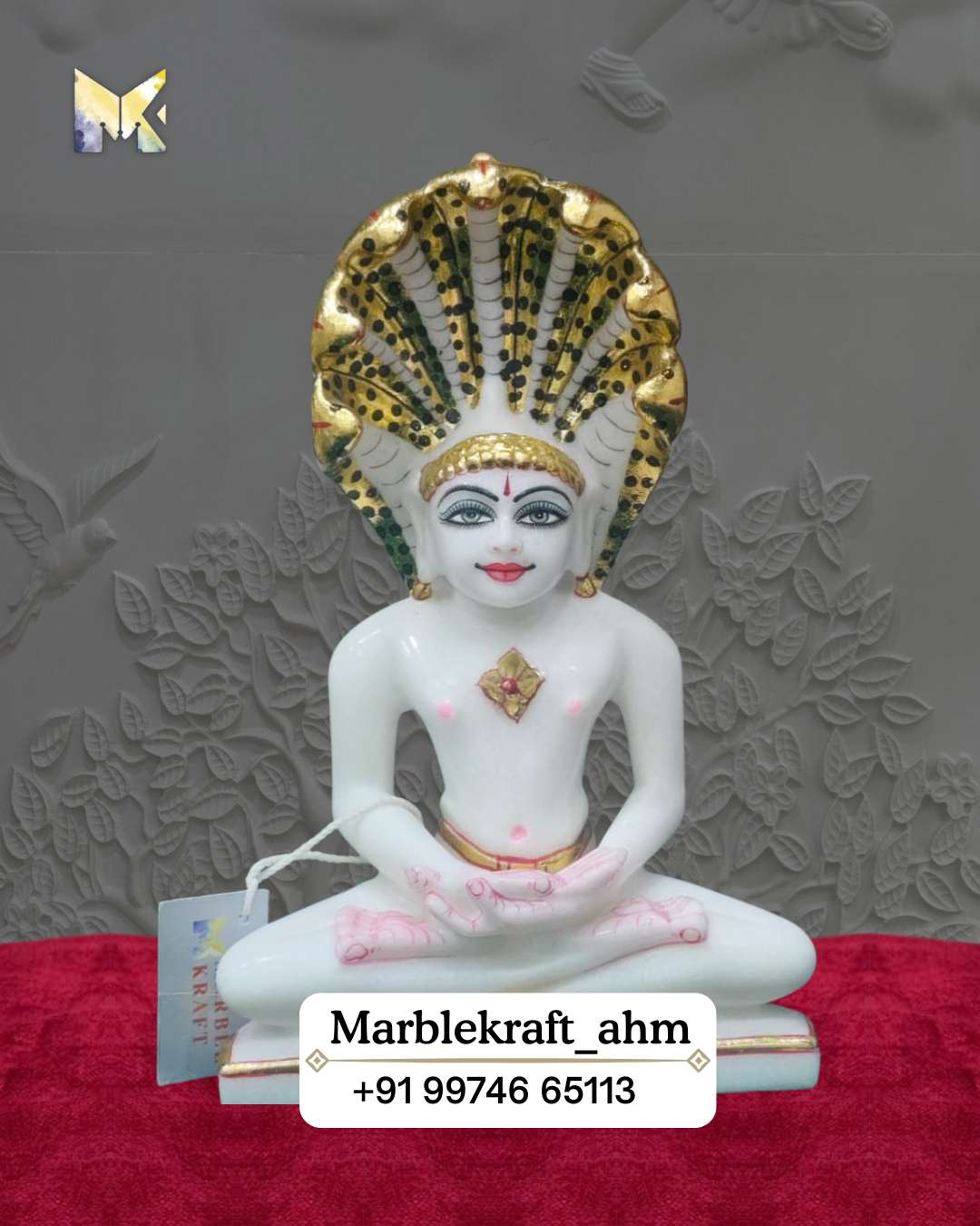 parshwanath Bhagwan 9 Marble 004