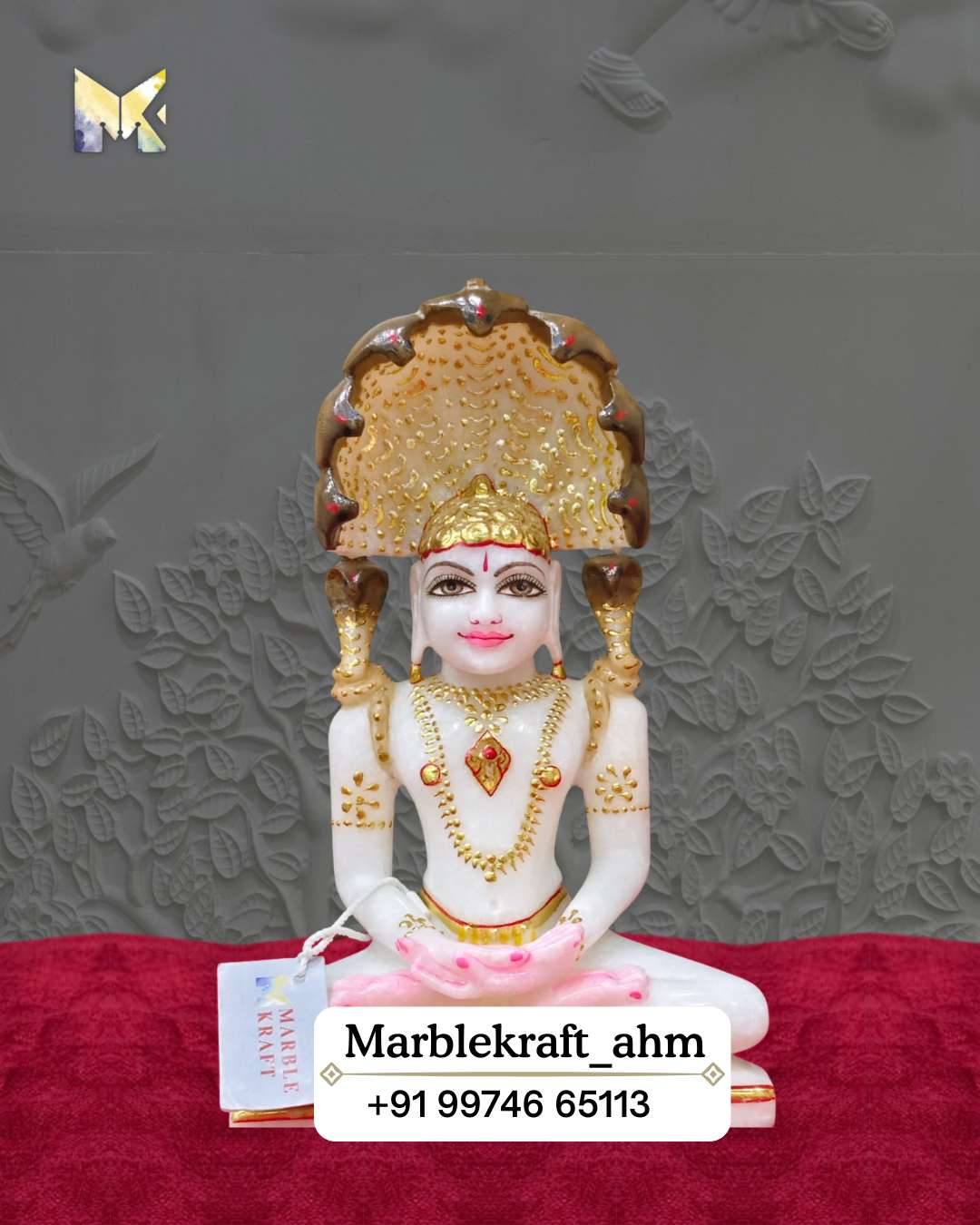 parshwanath Bhagwan 9 Marble 007